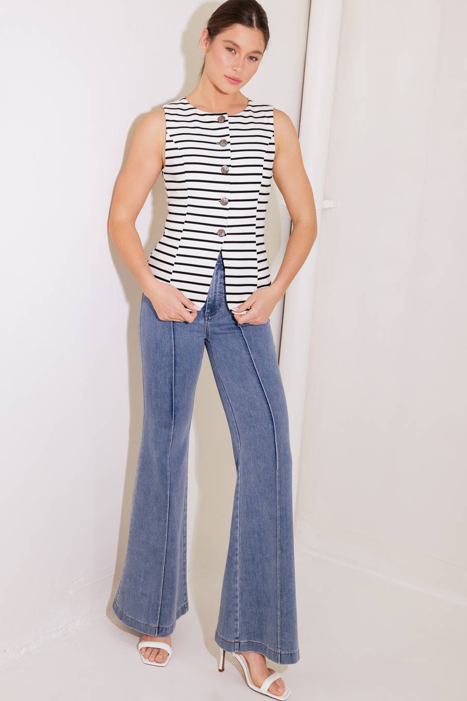 WILDFLOWER WANDER WOVEN VEST Flying Tomato
